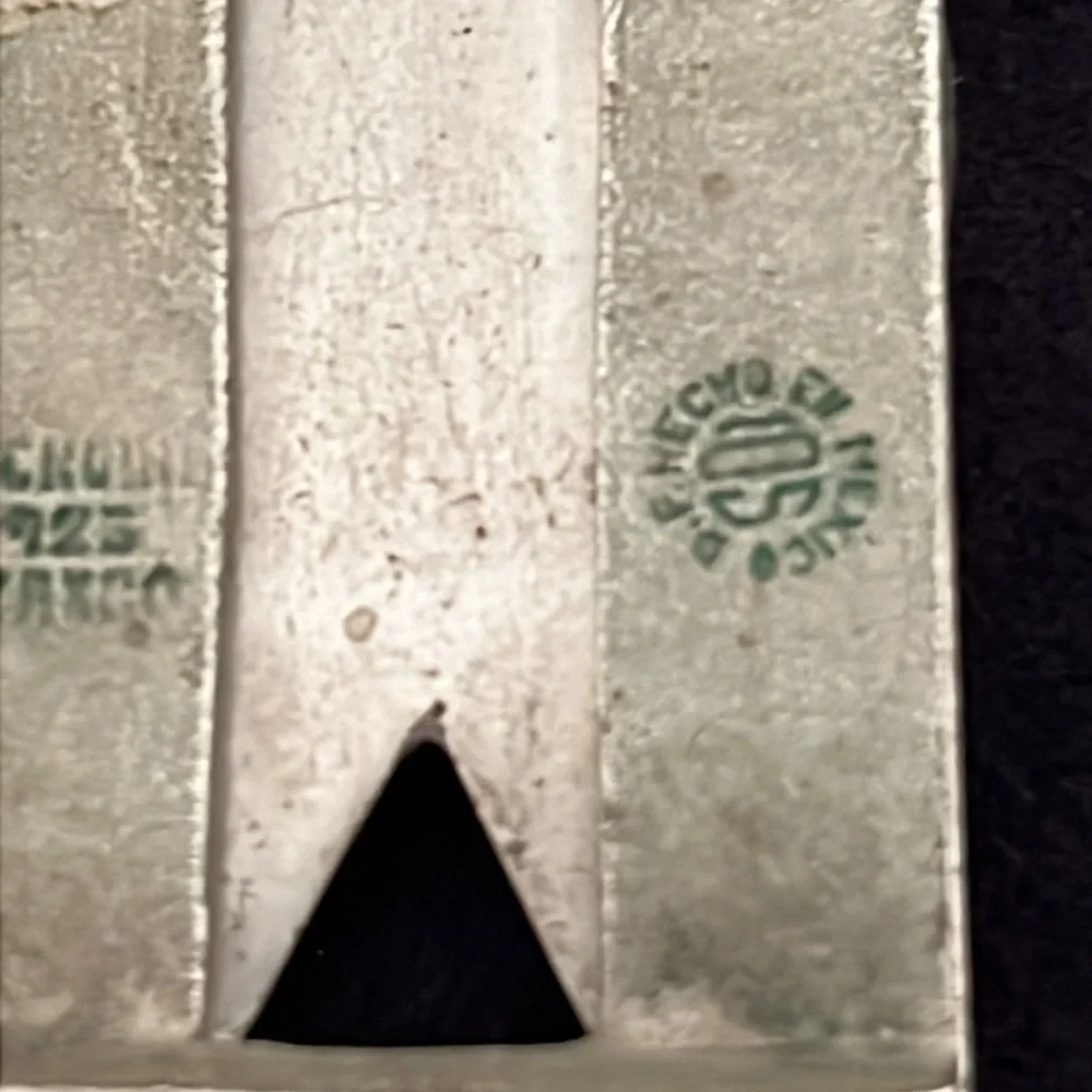 Vintage Taxco Sterling Silver money clip